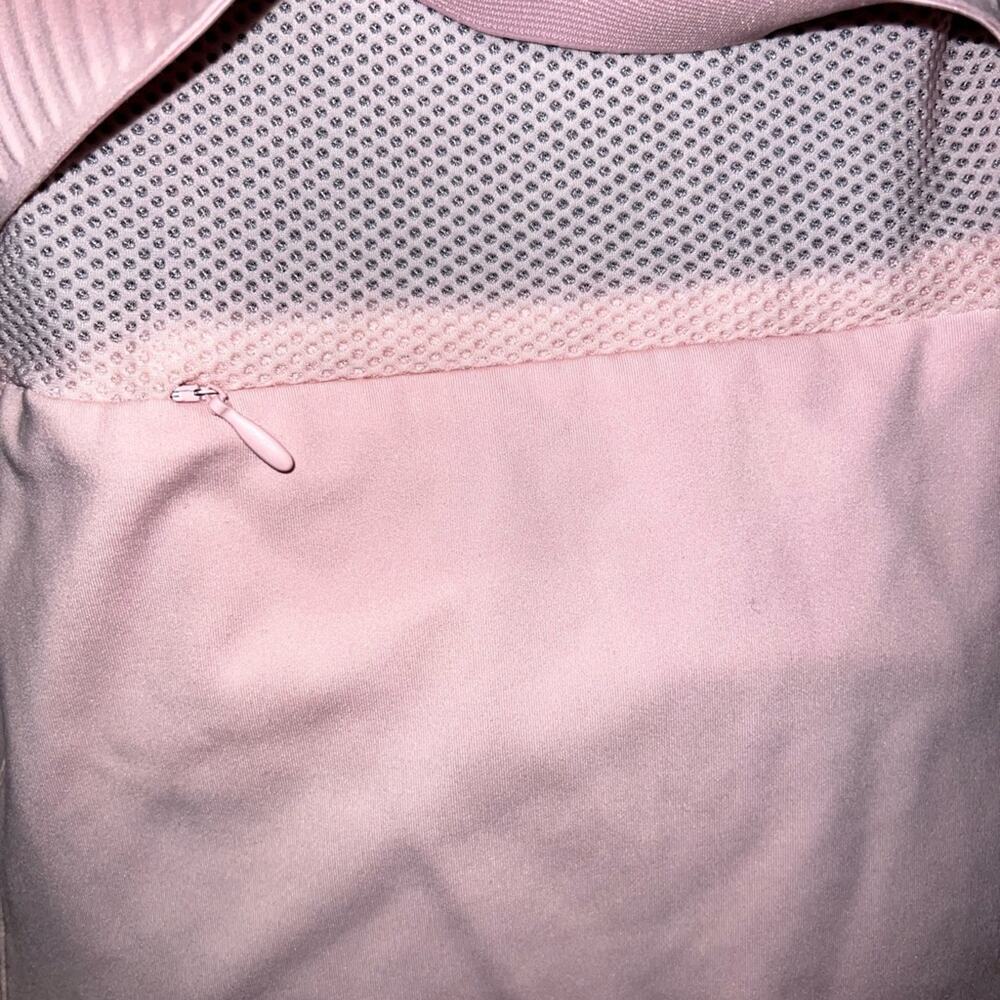 Fabletics trinity performance jacket pink zip up … - image 6